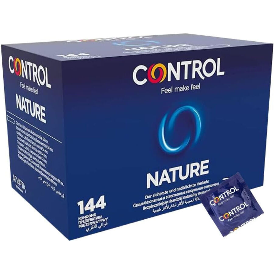 CONTROL - PRESERVATIVI NATURALI 144 UNITÀ - CONTROL CONDOMS | Lingerie Harness Boutique