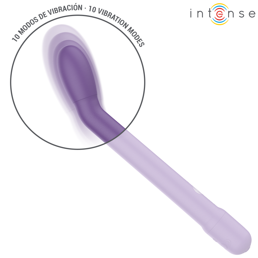 INTENSE - KARLIE STIMOLATORE PUNTO G RICARICABILE VIOLA - INTENSE FUN | Lingerie Harness Boutique