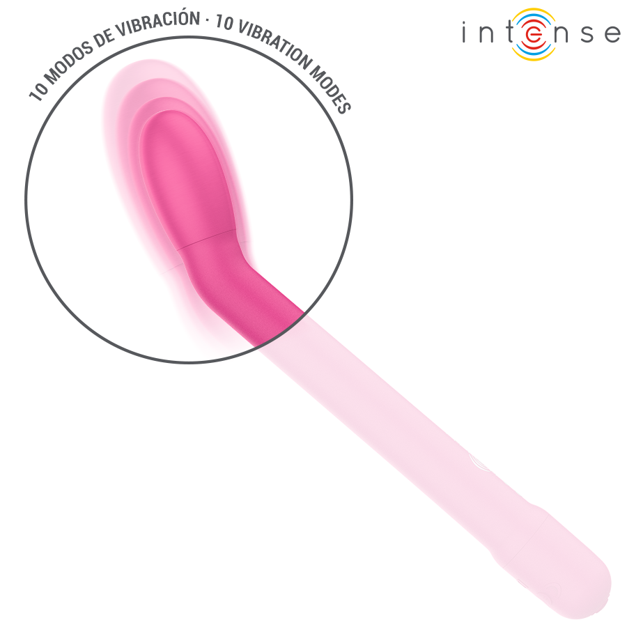 INTENSE - KARLIE STIMOLATORE PUNTO G RICARICABILE ROSA - INTENSE FUN | Lingerie Harness Boutique