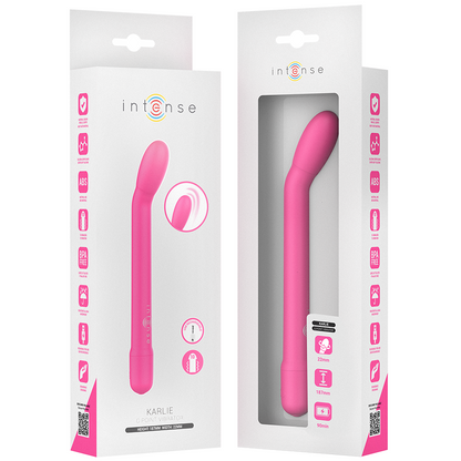 INTENSE - KARLIE STIMOLATORE PUNTO G RICARICABILE ROSA - INTENSE FUN | Lingerie Harness Boutique