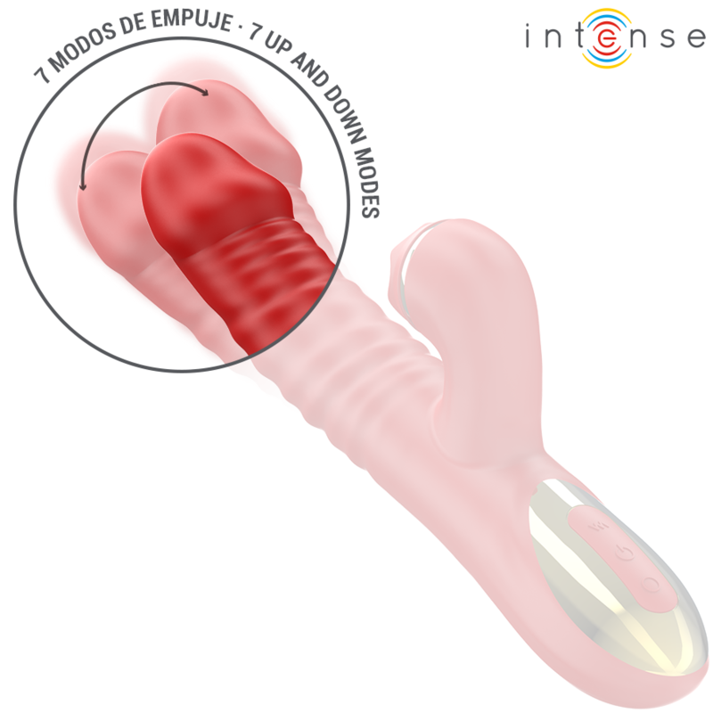 INTENSE - VIBRAZIONE THALIA E SPINTA E ROSSO TAPPING - INTENSE FUN | Lingerie Harness Boutique