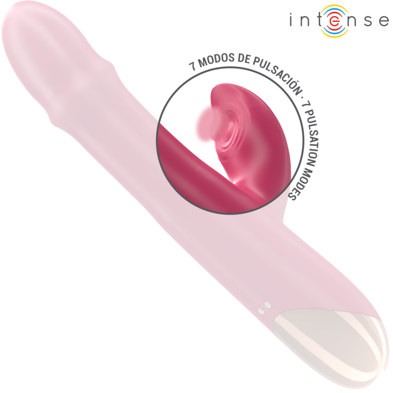 INTENSE - CHLOE VIBRATORE MULTIFUNZIONE 3 IN 1 ROSSO - INTENSE FUN | Lingerie Harness Boutique