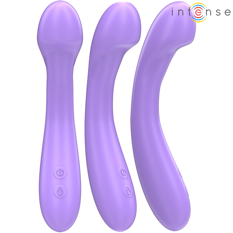 INTENSE - VIBRATORE BECKY 19 CM RISCALDABILE 7 VIBRAZIONI VIOLA - INTENSE FUN | Lingerie Harness Boutique