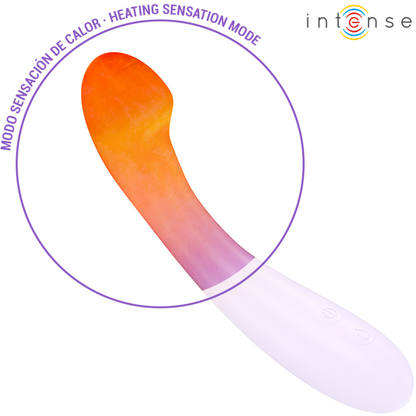 INTENSE - VIBRATORE BECKY 19 CM RISCALDABILE 7 VIBRAZIONI VIOLA - INTENSE FUN | Lingerie Harness Boutique