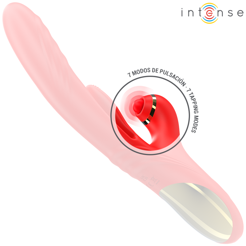 INTENSE - VIBRATORE MULTIFUNZIONE ROSALIA 3 IN 1 ROSSO - INTENSE FUN | Lingerie Harness Boutique