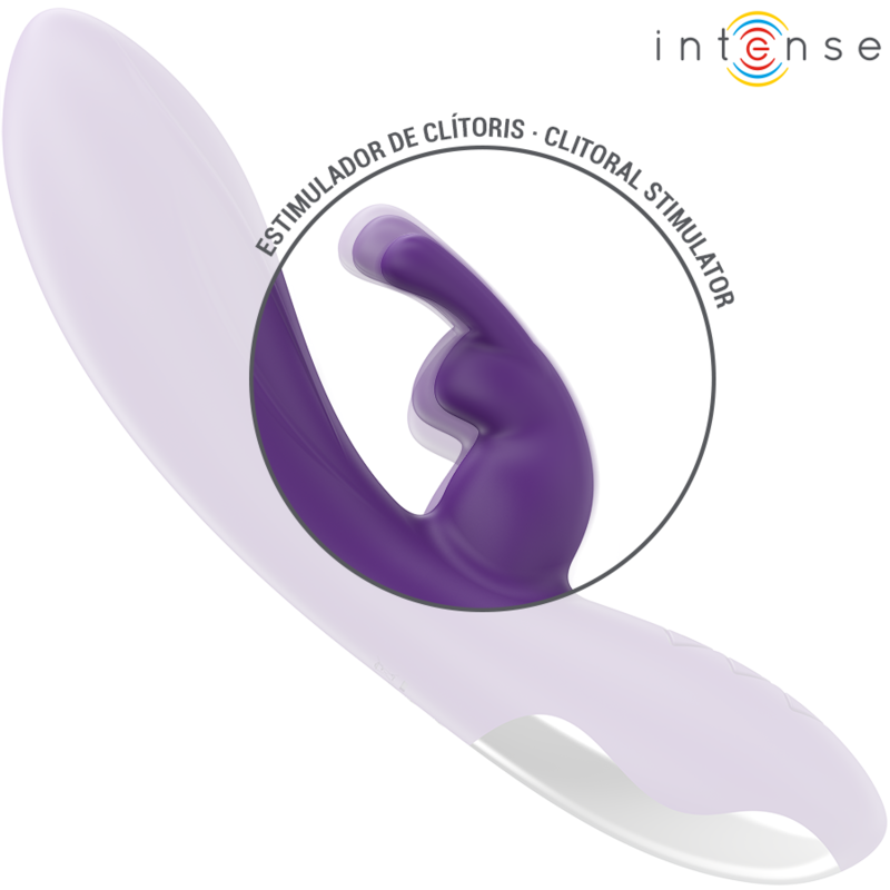 INTENSE - VIBRATORE RANDALL RABBIT 10 VIBRAZIONI VIOLA - INTENSE FUN | Lingerie Harness Boutique