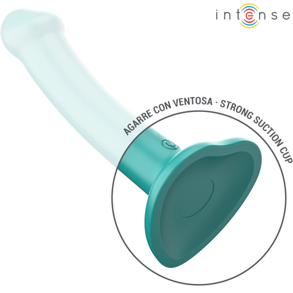 INTENSE - KATIE VIBRATORE CON VENTOSA 10 VIBRAZIONI TELECOMANDO BLU - INTENSE FUN | Lingerie Harness Boutique