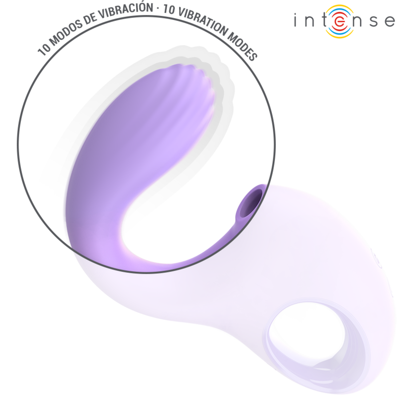 INTENSE - VIBRATORE E STIMOLATORE BAXTER VIOLA - INTENSE FUN | Lingerie Harness Boutique