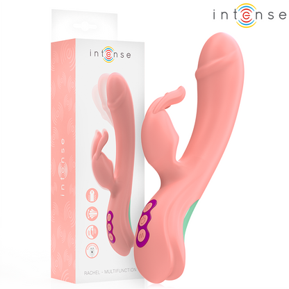 INTENSE - RACHEL RABBIT VIBRATOR 5 VIBRAZIONI ROSA - INTENSE FUN | Lingerie Harness Boutique