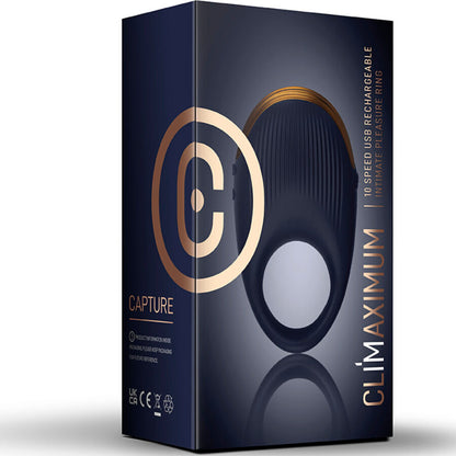CLIMAXIMUM - VIBRATORE SENSORIALE CON ANELLO PER IL PENE - CLIMAXIMUM | Lingerie Harness Boutique