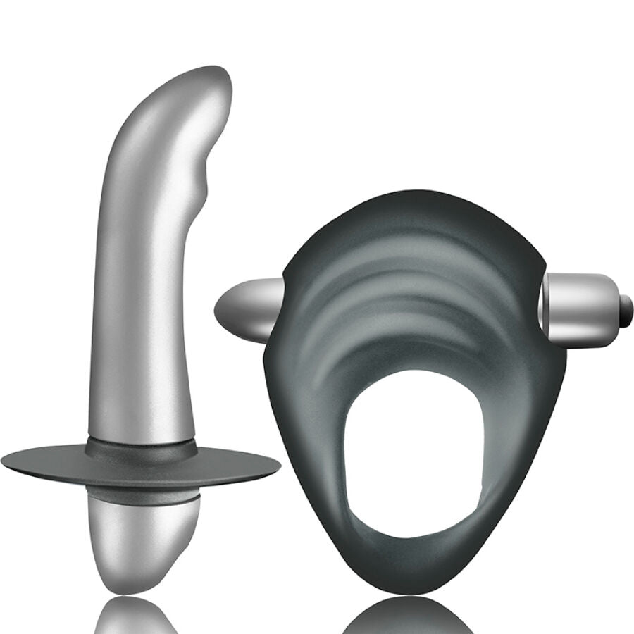 CLIMAXIMUM - ENTICE KIT ANELLO PER IL PENE + VIBRATORE PER LA PROSTATA PER PRINCIPIANTI - CLIMAXIMUM | Lingerie Harness Boutique
