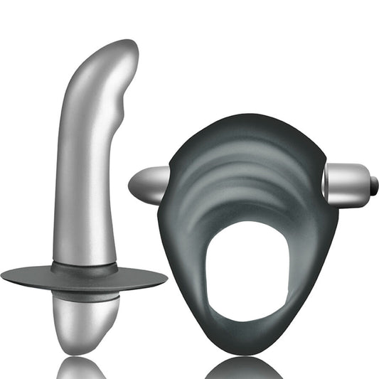 CLIMAXIMUM - ENTICE KIT ANELLO PER IL PENE + VIBRATORE PER LA PROSTATA PER PRINCIPIANTI - CLIMAXIMUM | Lingerie Harness Boutique