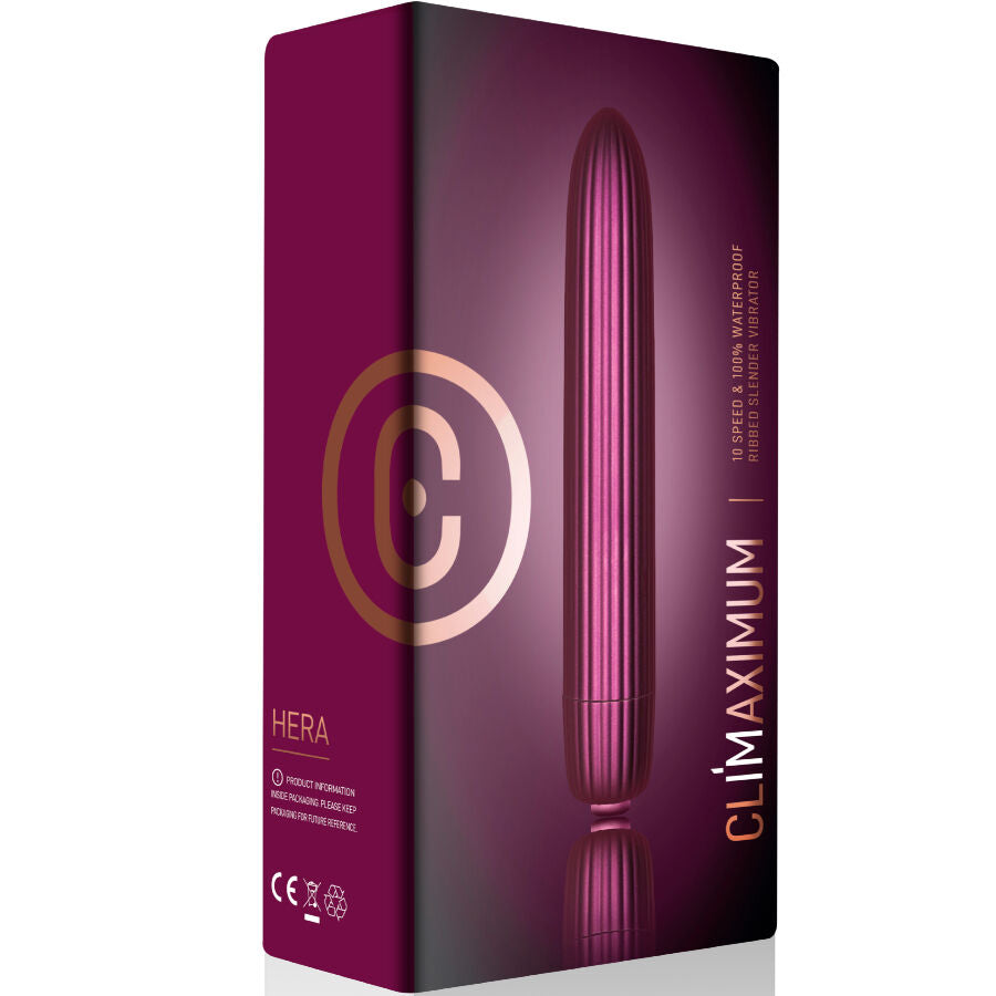 CLIMAXIMUM - VIBRATORE A PROIETTILE TESTURIZZATO HERA - CLIMAXIMUM | Lingerie Harness Boutique