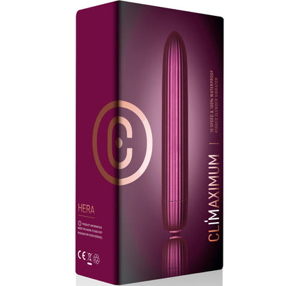 CLIMAXIMUM - VIBRATORE A PROIETTILE TESTURIZZATO HERA - CLIMAXIMUM | Lingerie Harness Boutique
