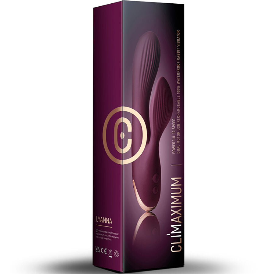 CLIMAXIMUM - VIBRATORE CONIGLIO LYANNA - CLIMAXIMUM | Lingerie Harness Boutique