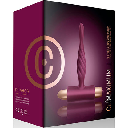 CLIMAXIMUM - PHAROS BEGINNER ANAL PLUG - CLIMAXIMUM | Lingerie Harness Boutique