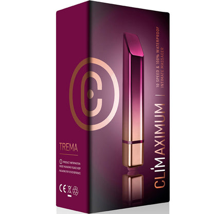 CLIMAXIMUM - VIBRATORE A PROIETTILE CON ROSSETTO TREMA - CLIMAXIMUM | Lingerie Harness Boutique