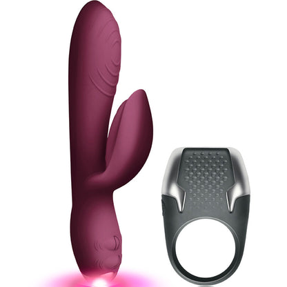 CLIMAXIMUM - LAMOUR KIT VIBRATORE CONIGLIO + ANELLO PER IL PENE A LED - CLIMAXIMUM | Lingerie Harness Boutique