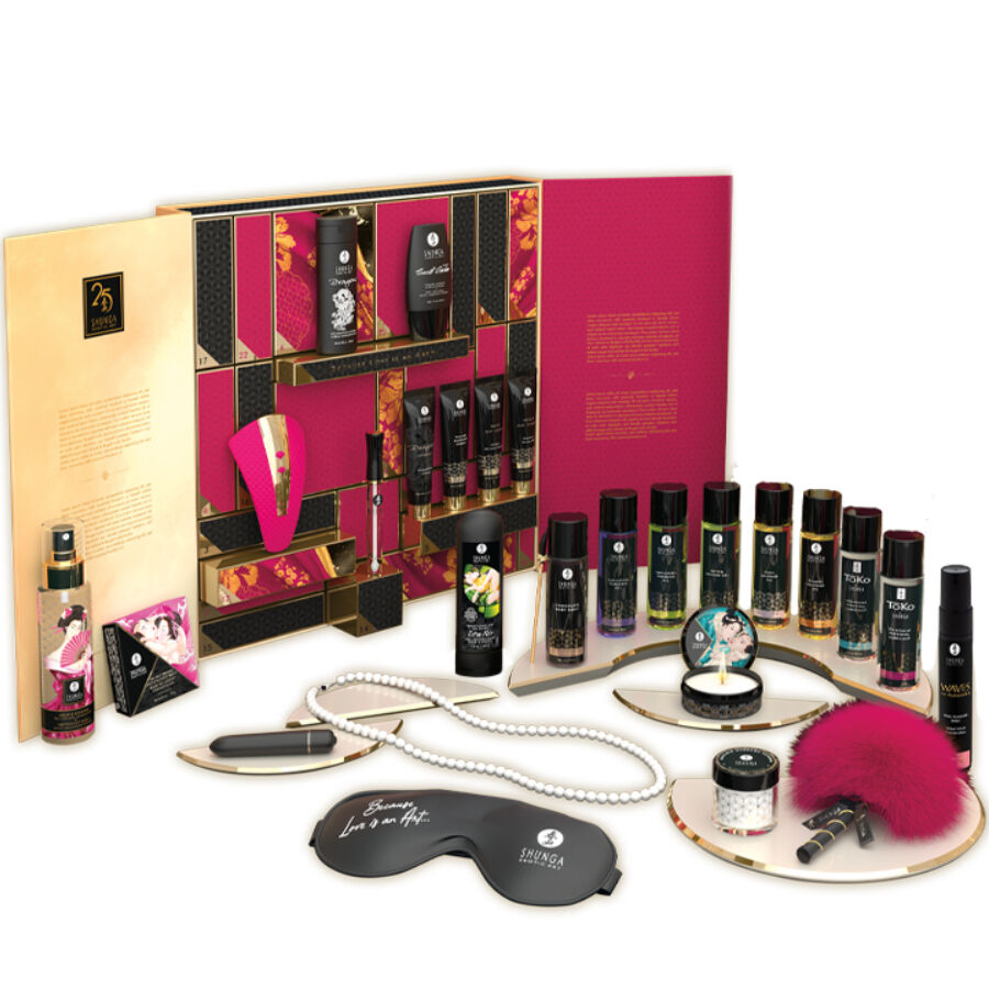 SHUNGA - CALENDARIO ESCLUSIVO DEI DESIDERI PER IL 25° ANNIVERSARIO - SHUNGA KITS | Lingerie Harness Boutique
