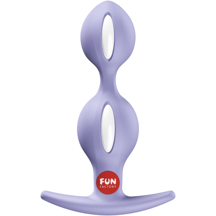FUN FACTORY - B-BALLS DUO ANAL PLUG VIOLA - FUN FACTORY | Lingerie Harness Boutique