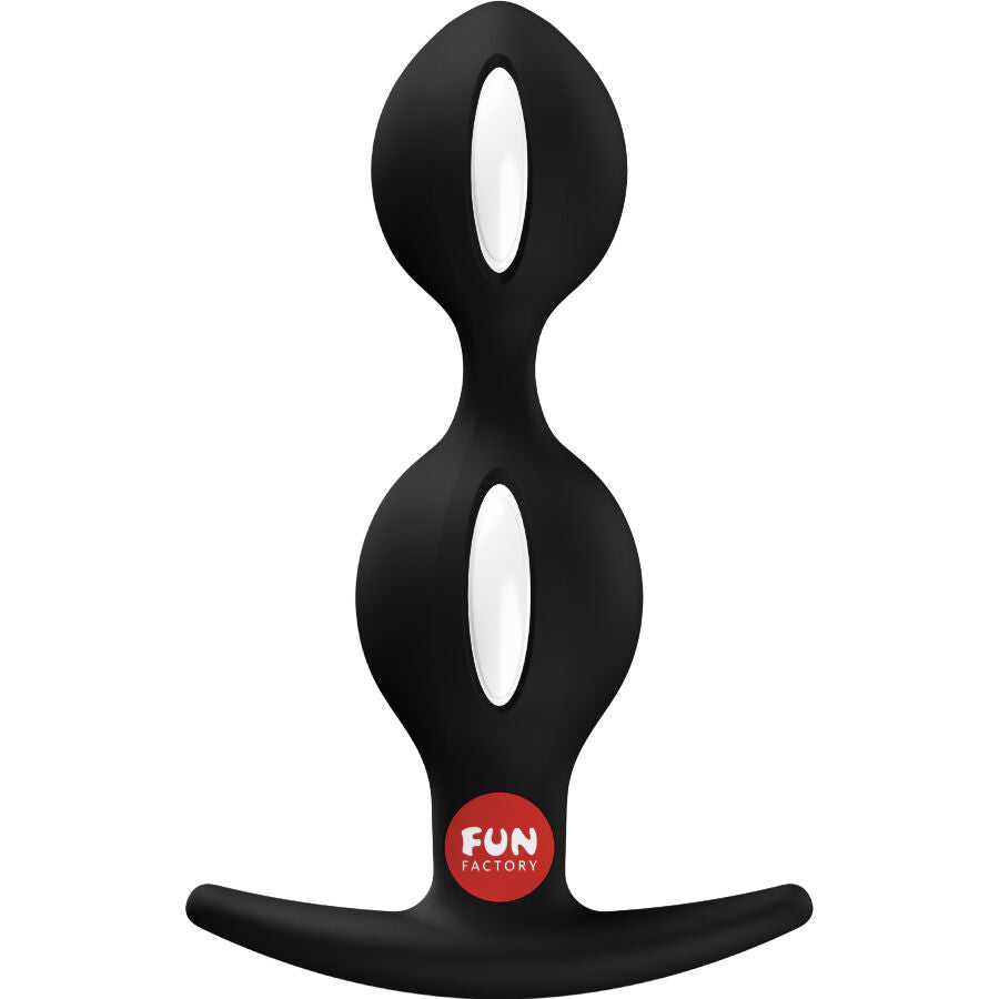 FUN FACTORY - B-BALLS DUO ANAL PLUG NERO - FUN FACTORY | Lingerie Harness Boutique