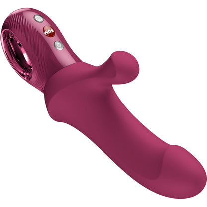 FUN FACTORY - PULSATORI BI STRONIC CURVE THRUSTING RABBIT ROSSO VINO - FUN FACTORY | Lingerie Harness Boutique