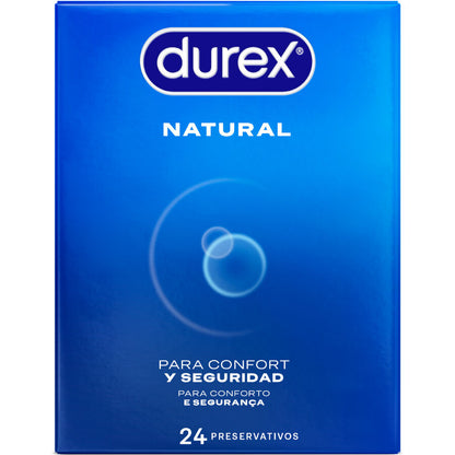 DUREX - PRESERVATIVI NATURALI 24 UNITÀ - DUREX CONDOMS | Lingerie Harness Boutique