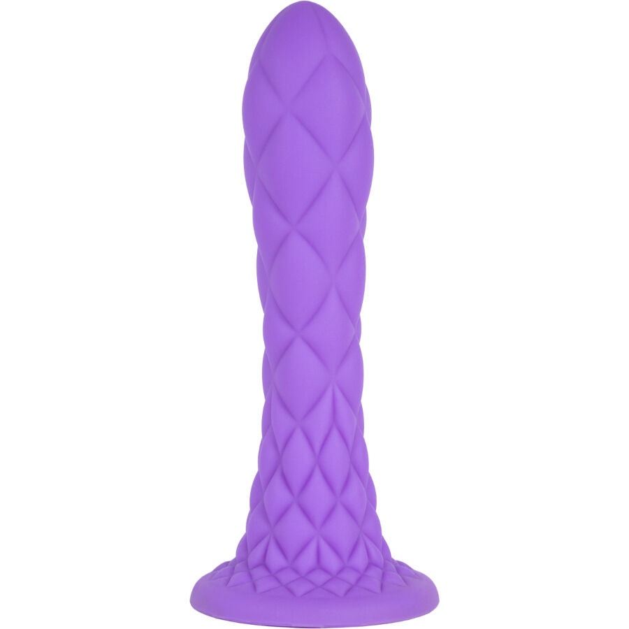 SILEXD - DILDO DA SOGNO FANTASY SILICONE LIQUIDO TERMOREATTIVO VIOLA 18,5 CM - SILEXD | Lingerie Harness Boutique