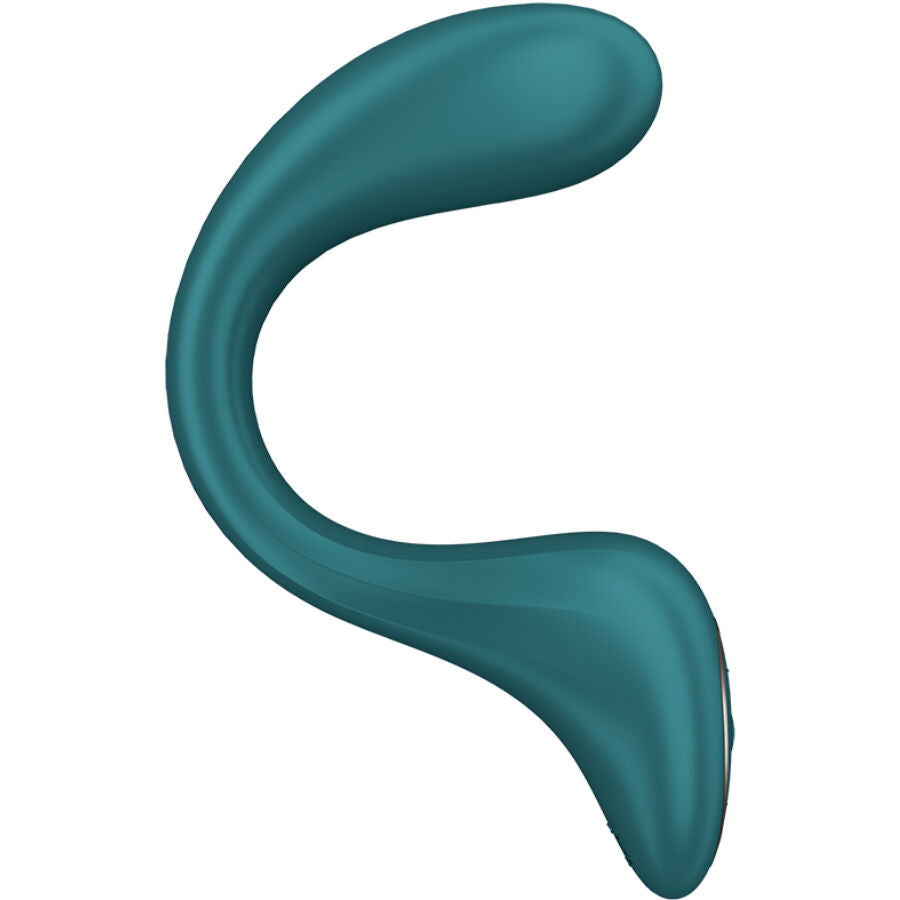 SATISFYER - G PER FODDES 2 VIBRATORE CONIGLIO VERDE BOTTIGLIA - SATISFYER VIBRATOR | Lingerie Harness Boutique