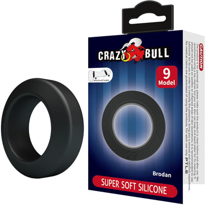 CRAZY BULL - BRODAN ANELLO IN SILICONE MODELLO 9 - CRAZY BULL | Lingerie Harness Boutique