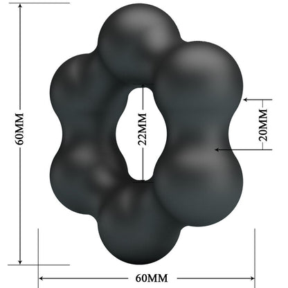 CRAZY BULL - ANELLO IN SILICONE CLAUZELL MODELLO 10 - CRAZY BULL | Lingerie Harness Boutique