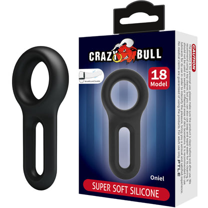 CRAZY BULL - ANELLO IN SILICONE ONIEL MODELLO 18 - CRAZY BULL | Lingerie Harness Boutique