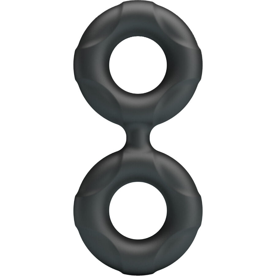 CRAZY BULL - RADWAN DOPPIO ANELLO IN SILICONE MODELLO 19 - CRAZY BULL | Lingerie Harness Boutique