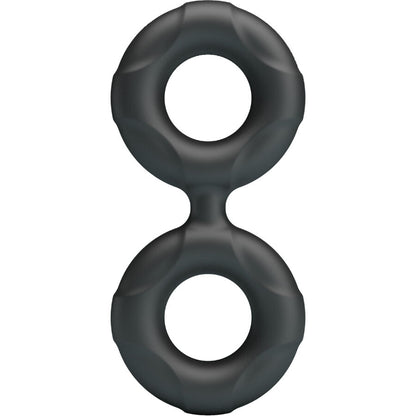 CRAZY BULL - RADWAN DOPPIO ANELLO IN SILICONE MODELLO 19 - CRAZY BULL | Lingerie Harness Boutique