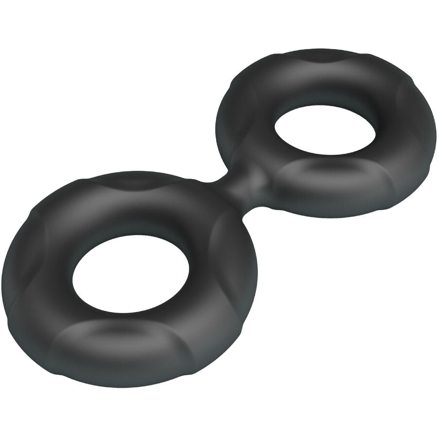 CRAZY BULL - RADWAN DOPPIO ANELLO IN SILICONE MODELLO 19 - CRAZY BULL | Lingerie Harness Boutique