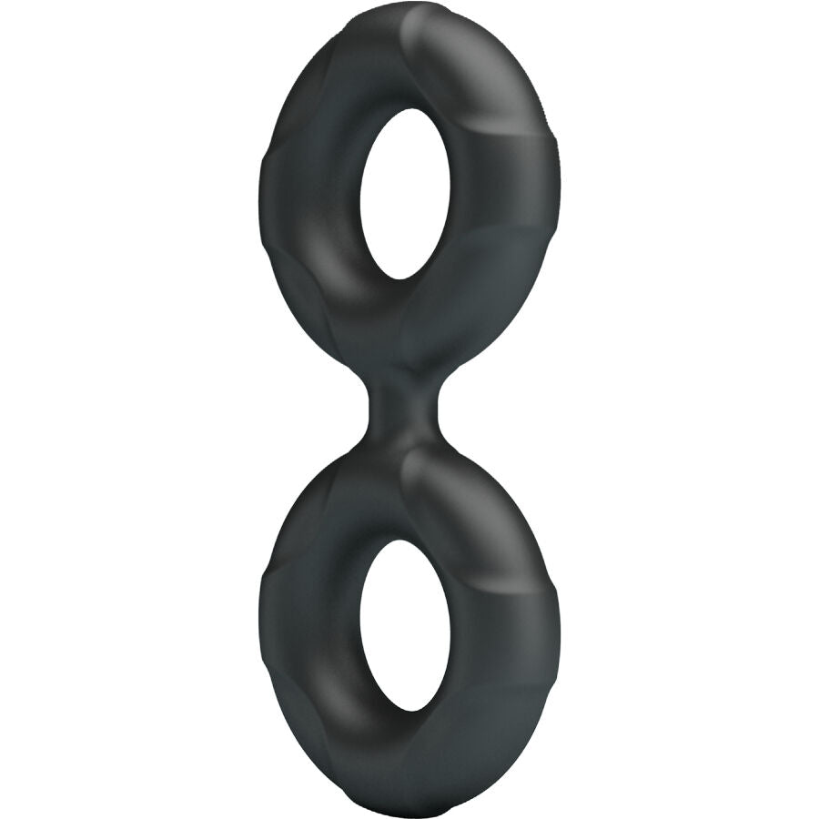 CRAZY BULL - RADWAN DOPPIO ANELLO IN SILICONE MODELLO 19 - CRAZY BULL | Lingerie Harness Boutique