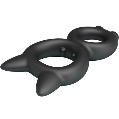 CRAZY BULL - TORAN DOPPIO ANELLO IN SILICONE MODELLO 20 - CRAZY BULL | Lingerie Harness Boutique