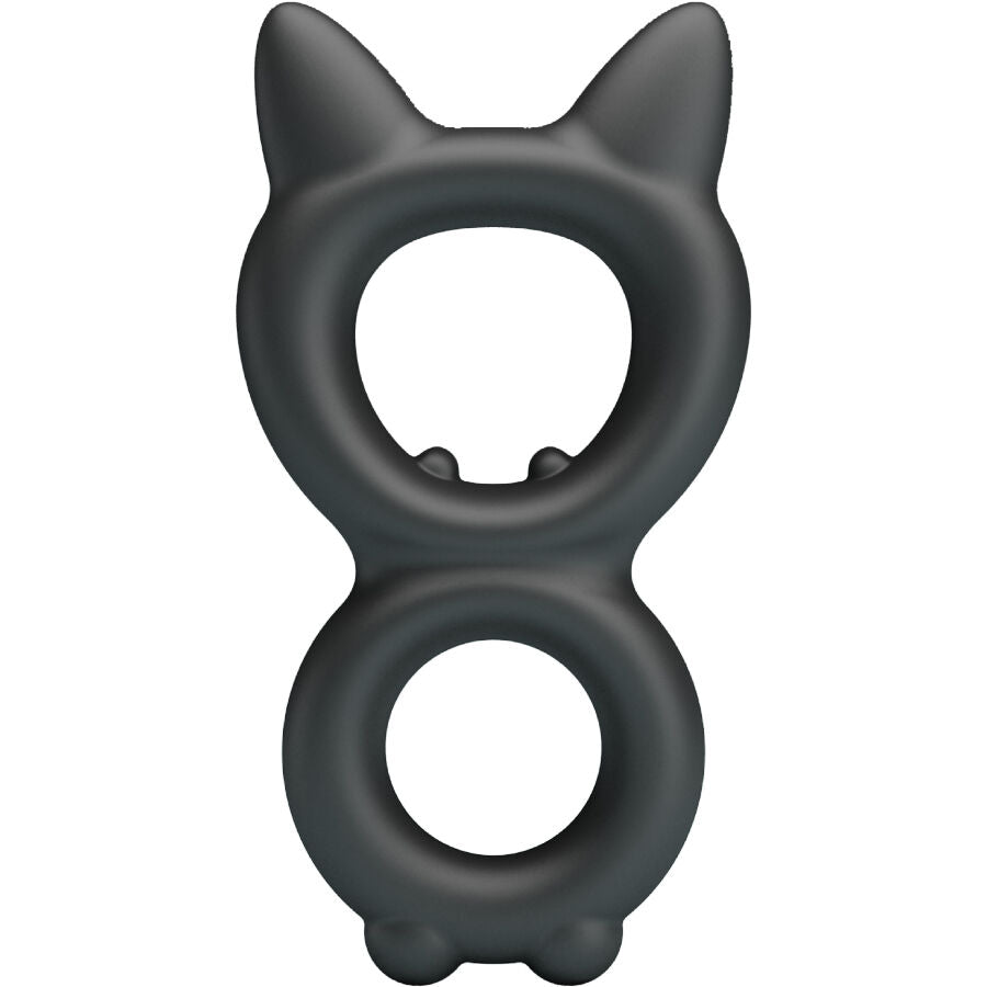 CRAZY BULL - TORAN DOPPIO ANELLO IN SILICONE MODELLO 20 - CRAZY BULL | Lingerie Harness Boutique