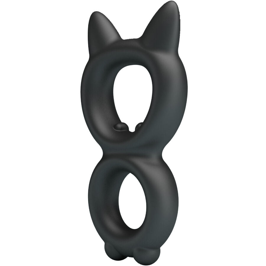 CRAZY BULL - TORAN DOPPIO ANELLO IN SILICONE MODELLO 20 - CRAZY BULL | Lingerie Harness Boutique