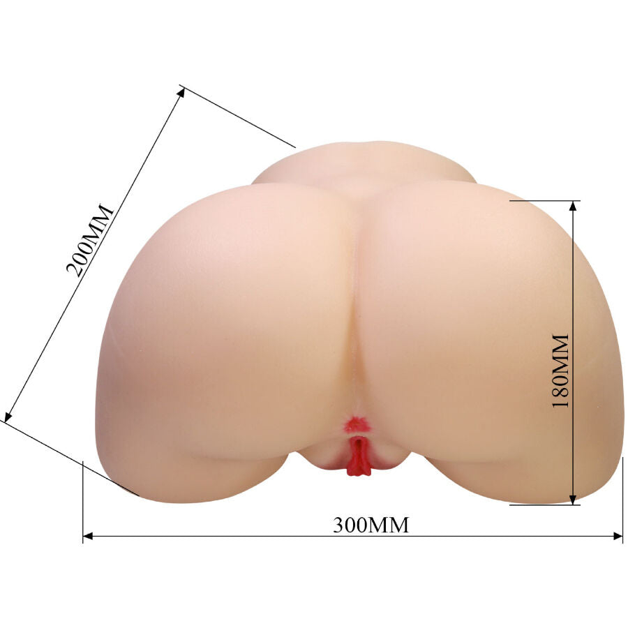 CRAZY BULL - OLIVIA REALISTICO SEDERE FEMMINILE VAGINA E ANALE 5,5 KG - CRAZY BULL | Lingerie Harness Boutique