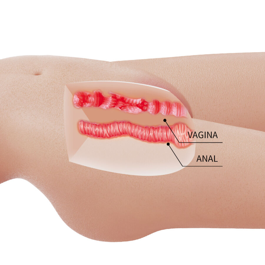 CRAZY BULL - MIA TORSO FEMMINILE REALISTICO VAGINA E ANALE 8,5 KG - CRAZY BULL | Lingerie Harness Boutique