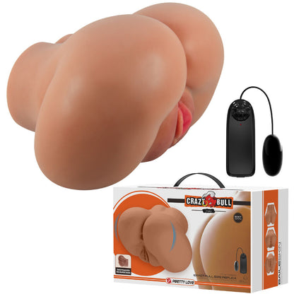 CRAZY BULL - VIBRATORE LUNA CON VAGINA REALISTICA E CONTROLLO ANO REMOTO - CRAZY BULL | Lingerie Harness Boutique