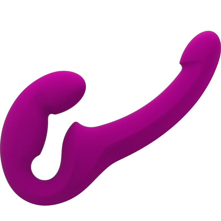 FUN FACTORY - SHARE LITE DOPPIO DILDO BLACKBERRY - FUN FACTORY | Lingerie Harness Boutique