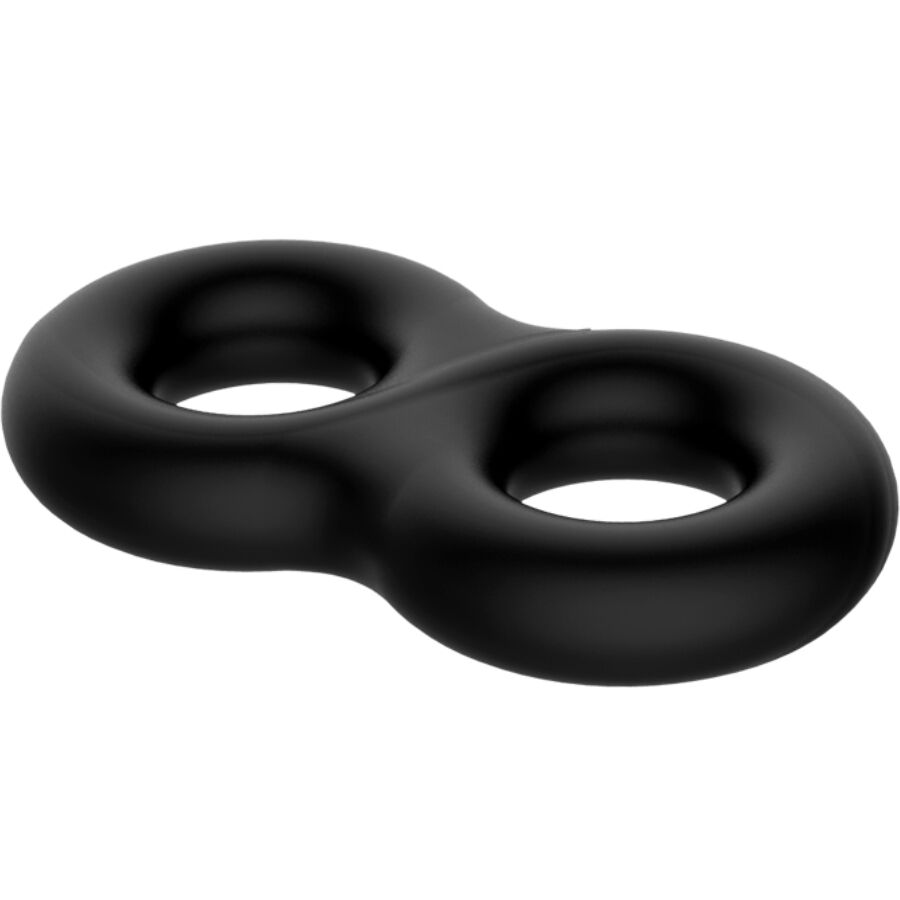 CRAZY BULL - ANELLO IN SILICONE DOPPIO INFINITO - CRAZY BULL | Lingerie Harness Boutique