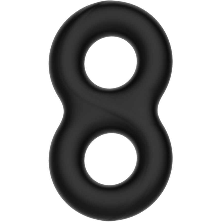 CRAZY BULL - ANELLO IN SILICONE DOPPIO INFINITO - CRAZY BULL | Lingerie Harness Boutique