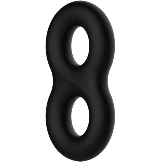 CRAZY BULL - ANELLO IN SILICONE DOPPIO INFINITO - CRAZY BULL | Lingerie Harness Boutique