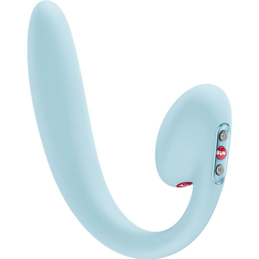 FUN FACTORY - VIBRATORE A DOPPIO IMPULSO D'ARIA INSERIBILE CRESCENDO BLU GHIACCIO - FUN FACTORY | Lingerie Harness Boutique