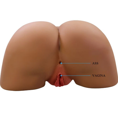 CRAZY BULL - GERIANN VIBRATORE E SUCCHIATORE REALISTICO PER POLSO FEMMINILE CON SUONO 5,5 KG - CRAZY BULL | Lingerie Harness Boutique