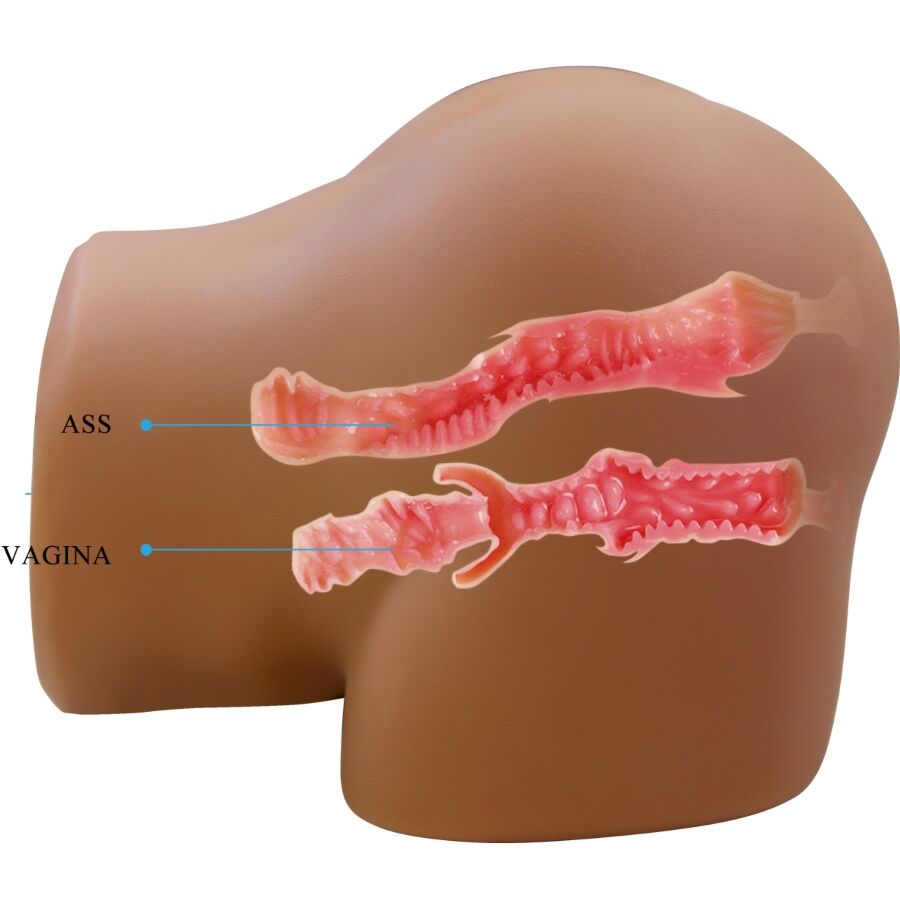 CRAZY BULL - GERIANN VIBRATORE E SUCCHIATORE REALISTICO PER POLSO FEMMINILE CON SUONO 5,5 KG - CRAZY BULL | Lingerie Harness Boutique