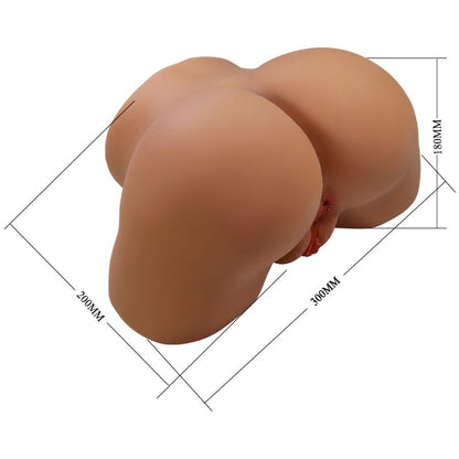 CRAZY BULL - GERIANN VIBRATORE E SUCCHIATORE REALISTICO PER POLSO FEMMINILE CON SUONO 5,5 KG - CRAZY BULL | Lingerie Harness Boutique